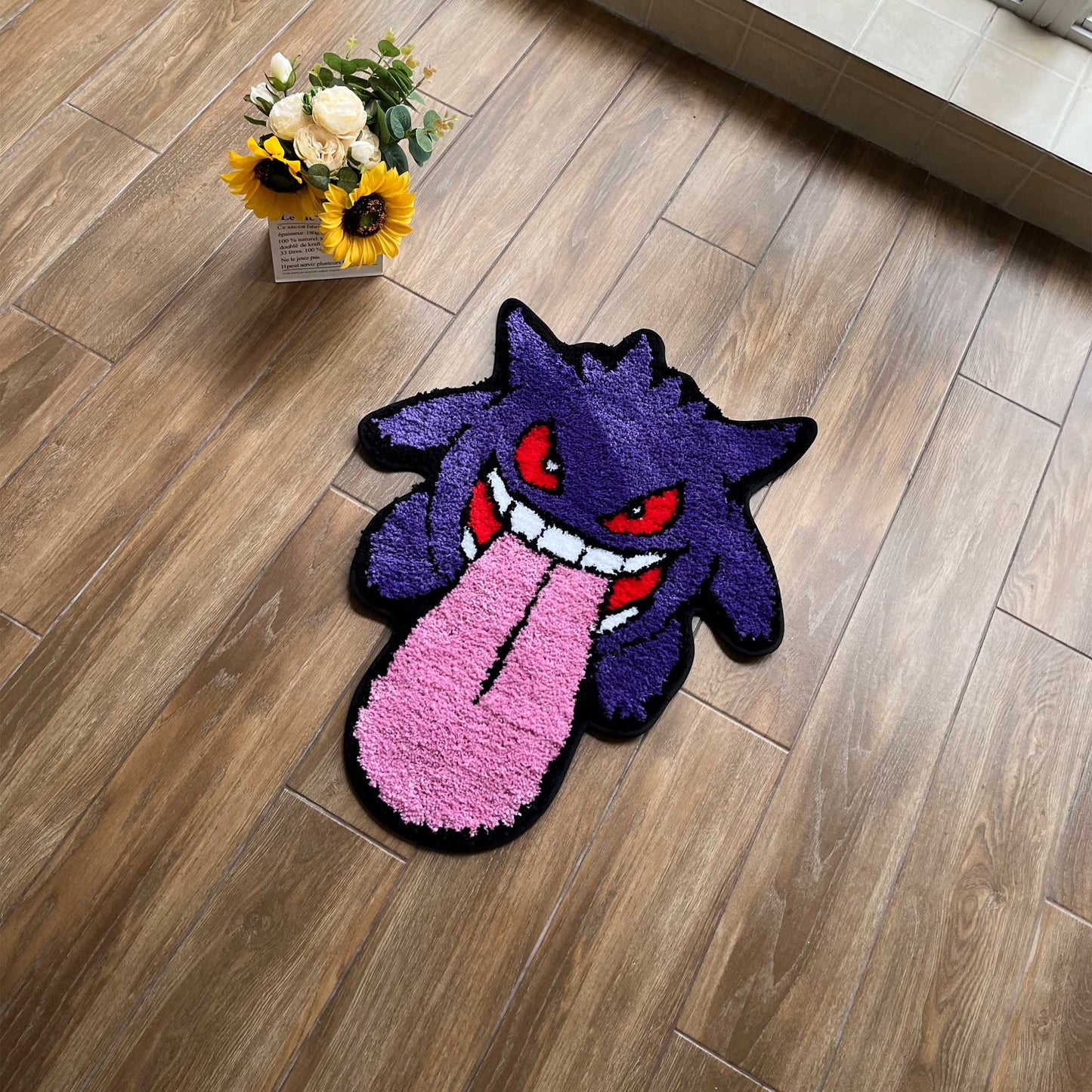 Tufted Rug Gengar Rug Side Ways