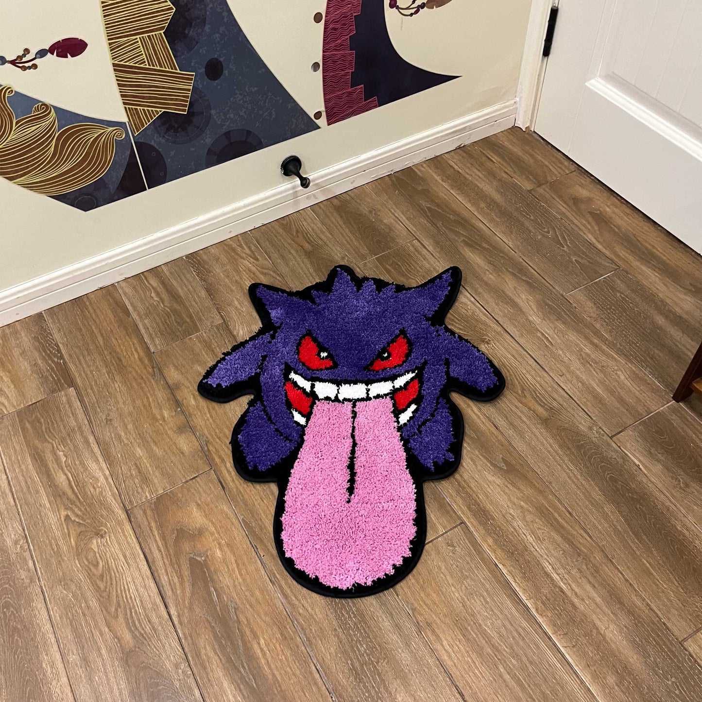 Tufted Rug Gengar Rug Front Top Down