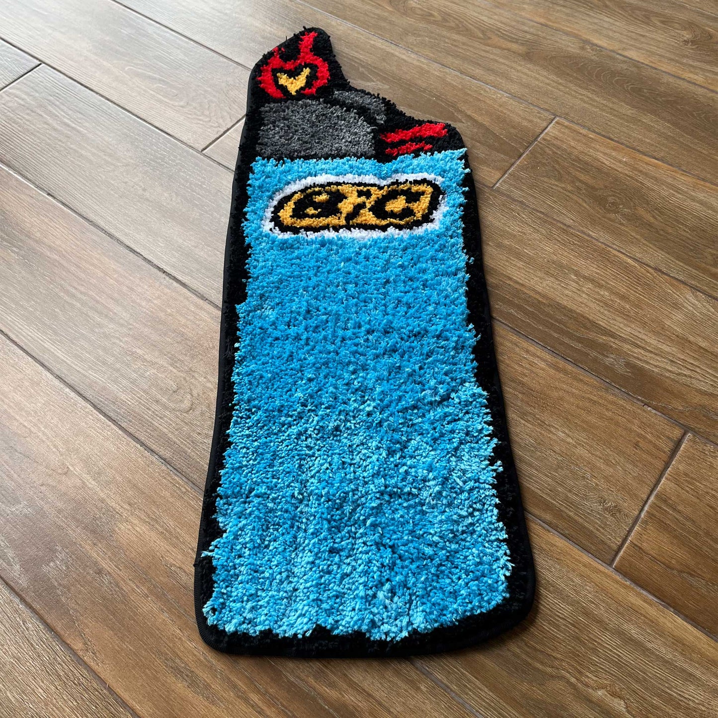 Tufted Rug Bic Lighter Rug Bottom Down