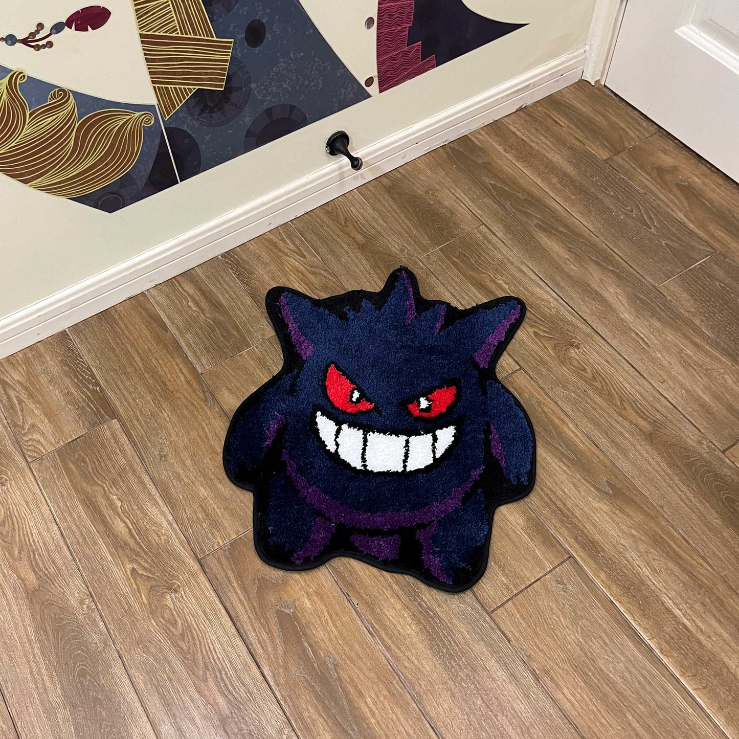 Tufted Rug Pokemon Gengar Rug Front