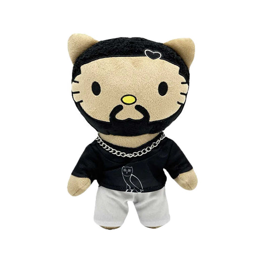 Hello Kitty Drake Rapper Artist Plush Front