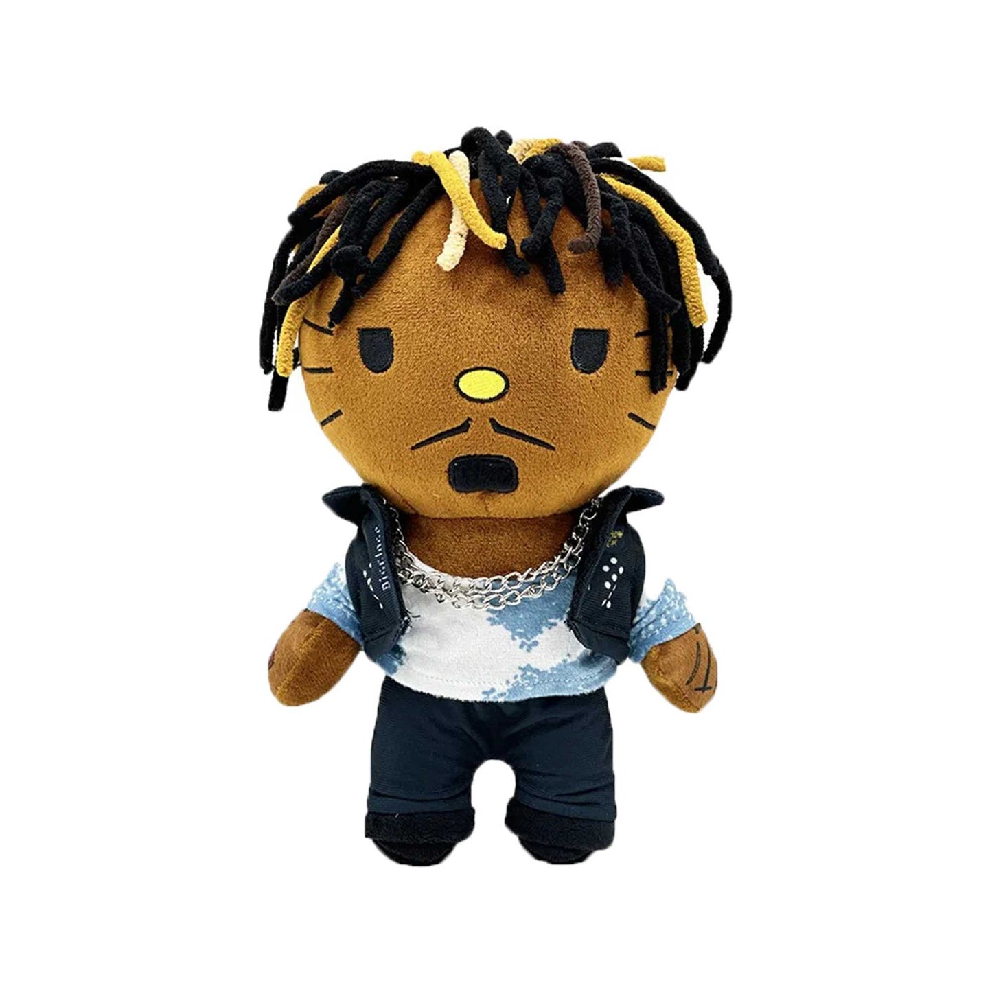 Hello Kitty Juice WRLD Rapper Artist Plush Front