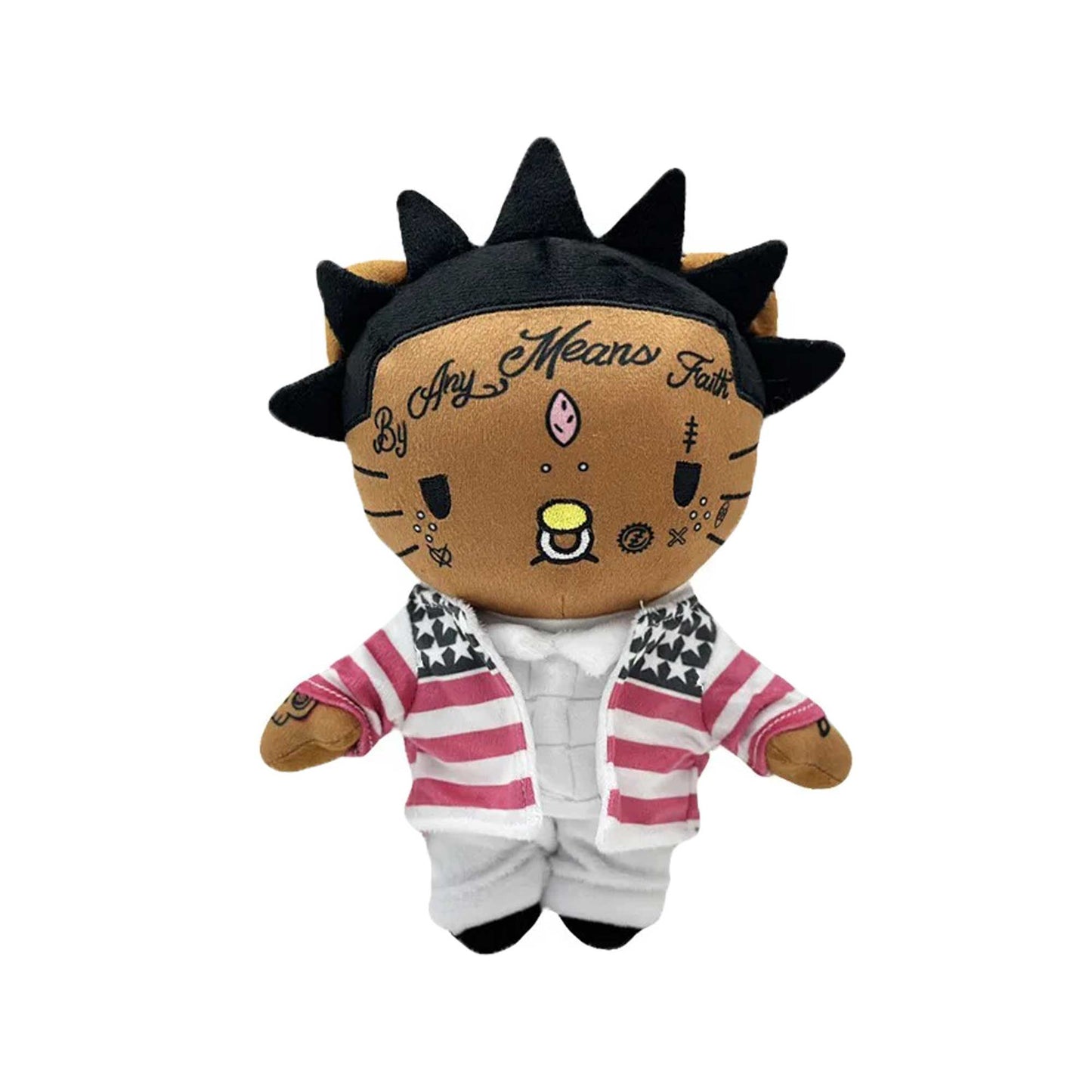 Hello Kitty Lil Uzi Vert Rapper Artist Plush 25cm Front