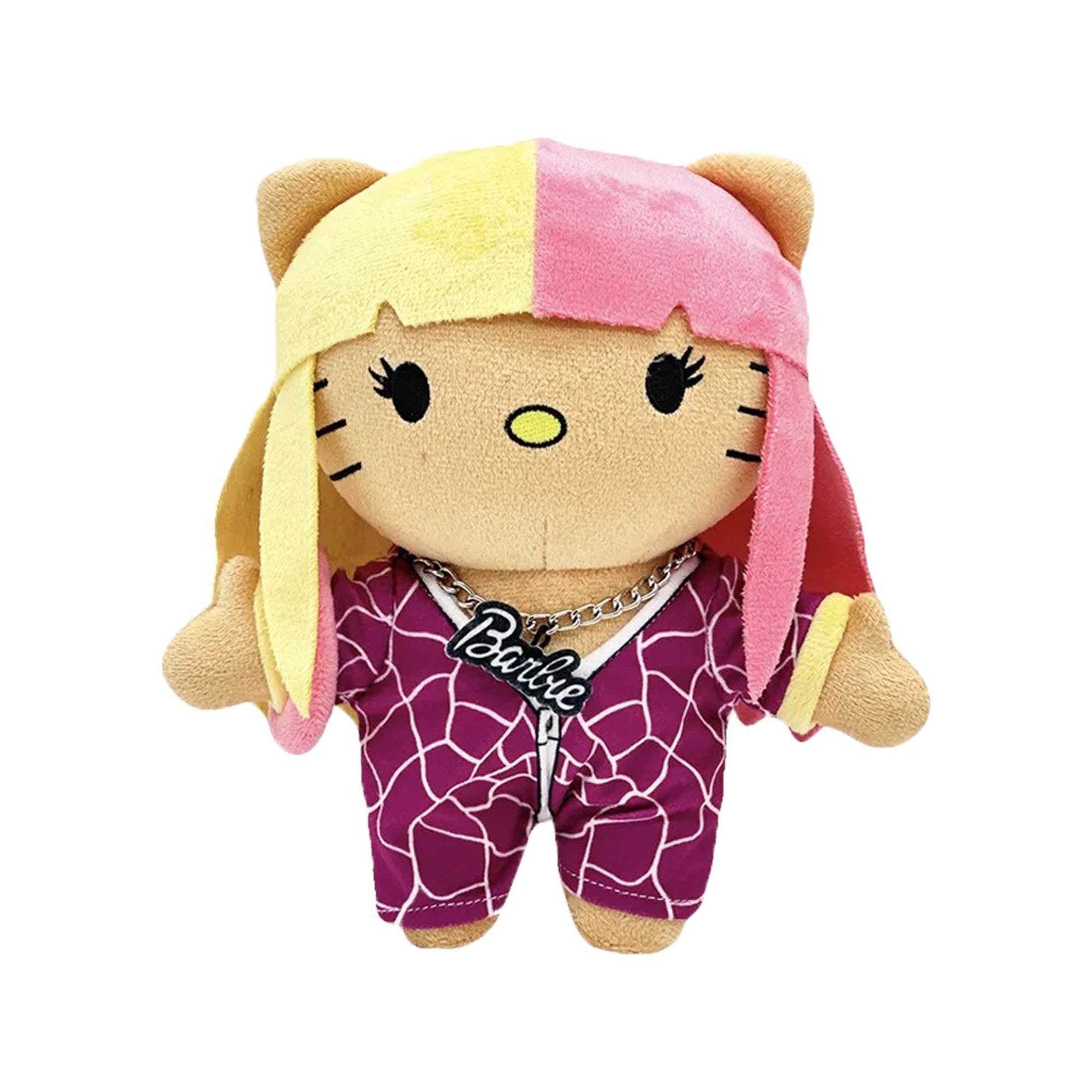 Hello Kitty Nicki Minaj Rapper Artist Plush Front