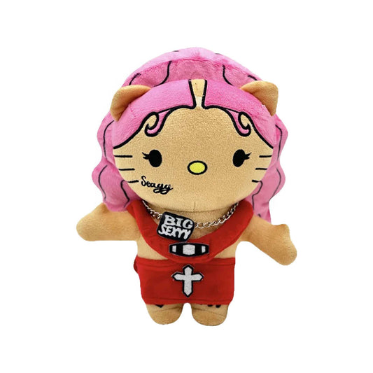 Hello Kitty Sexyy Red Rapper Artist Plush Front