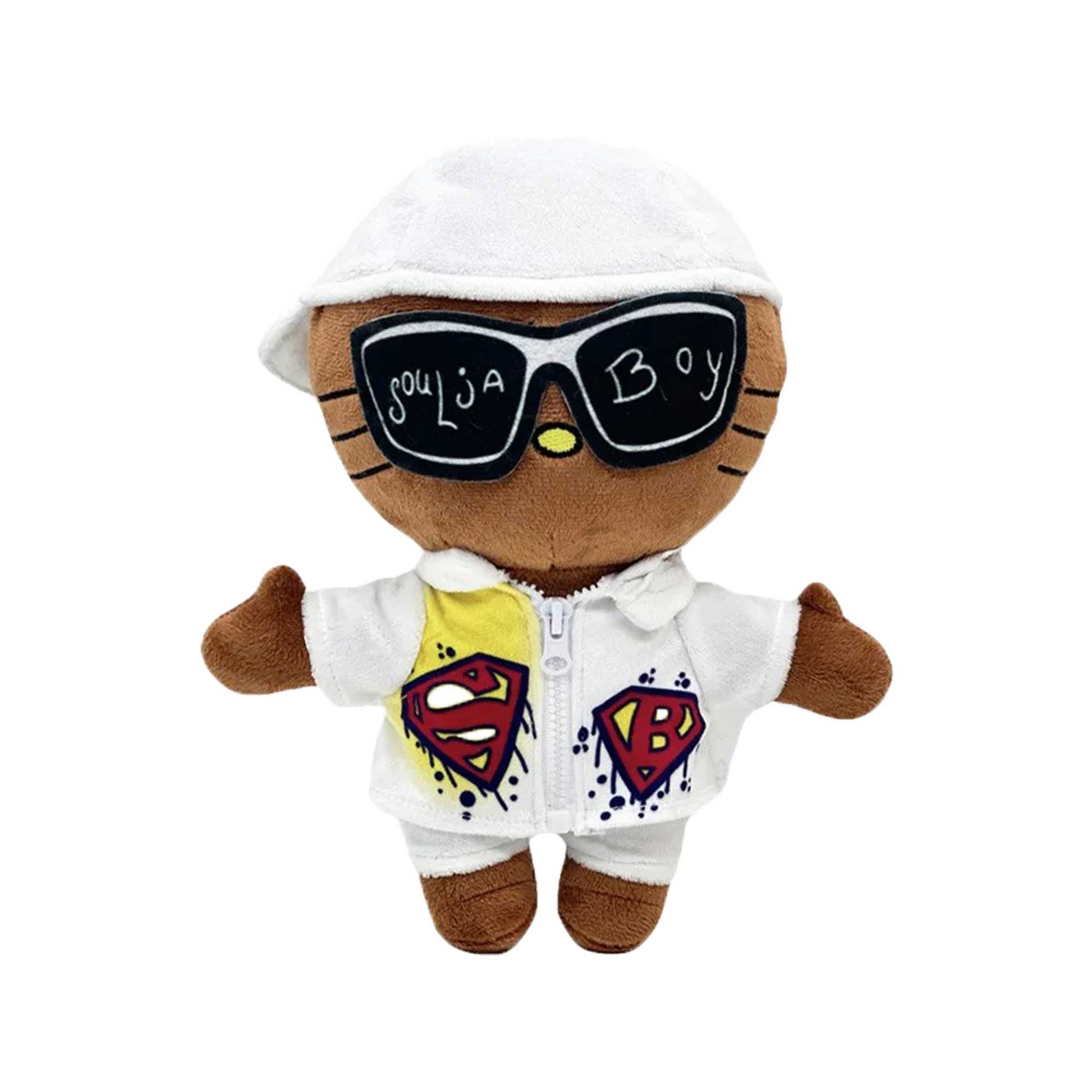 Hello Kitty Soulja Boy Rapper Artist Plush Front