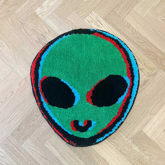 Tufted Rug Alien Rug Overhead