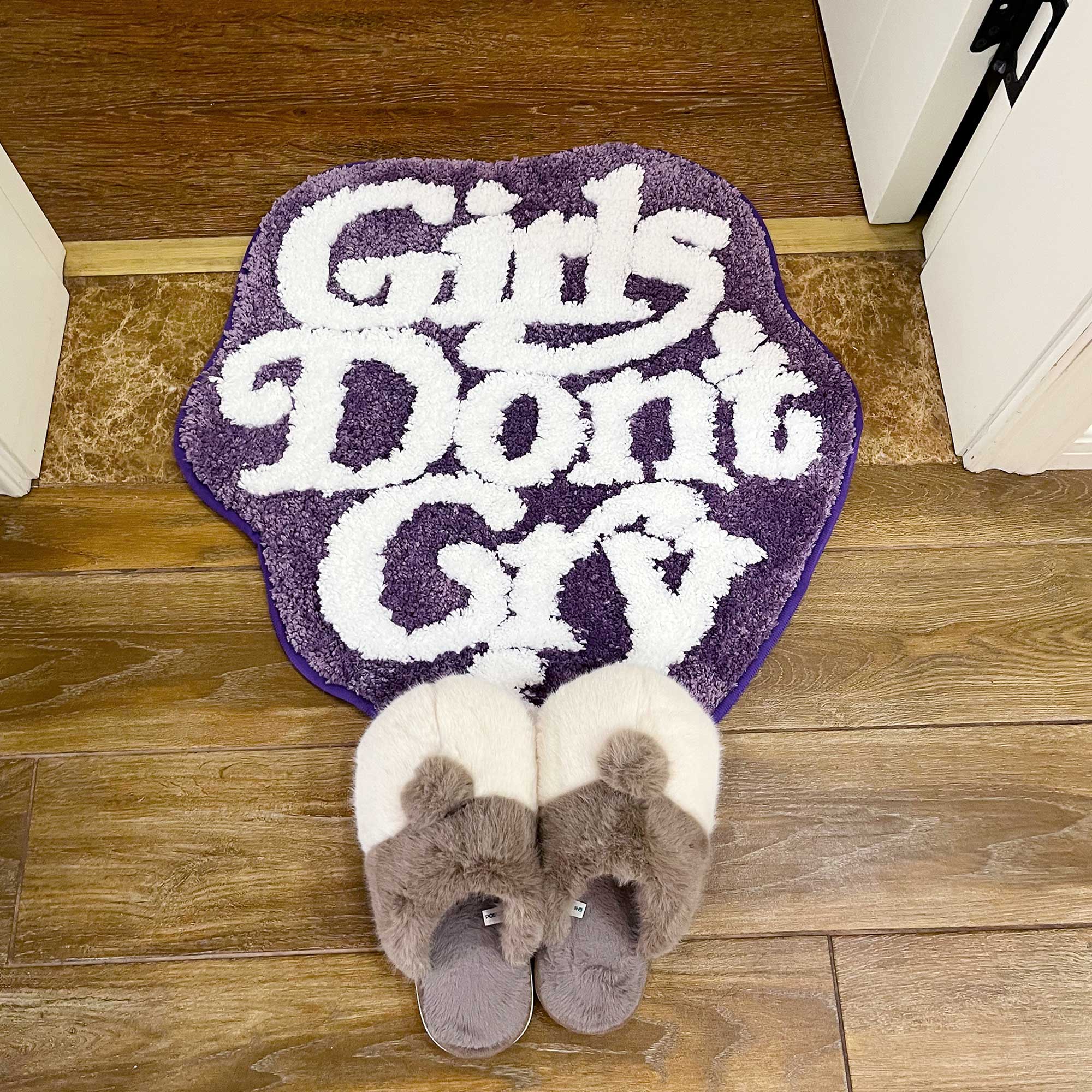 Tufted Girls Don't Cry Rug