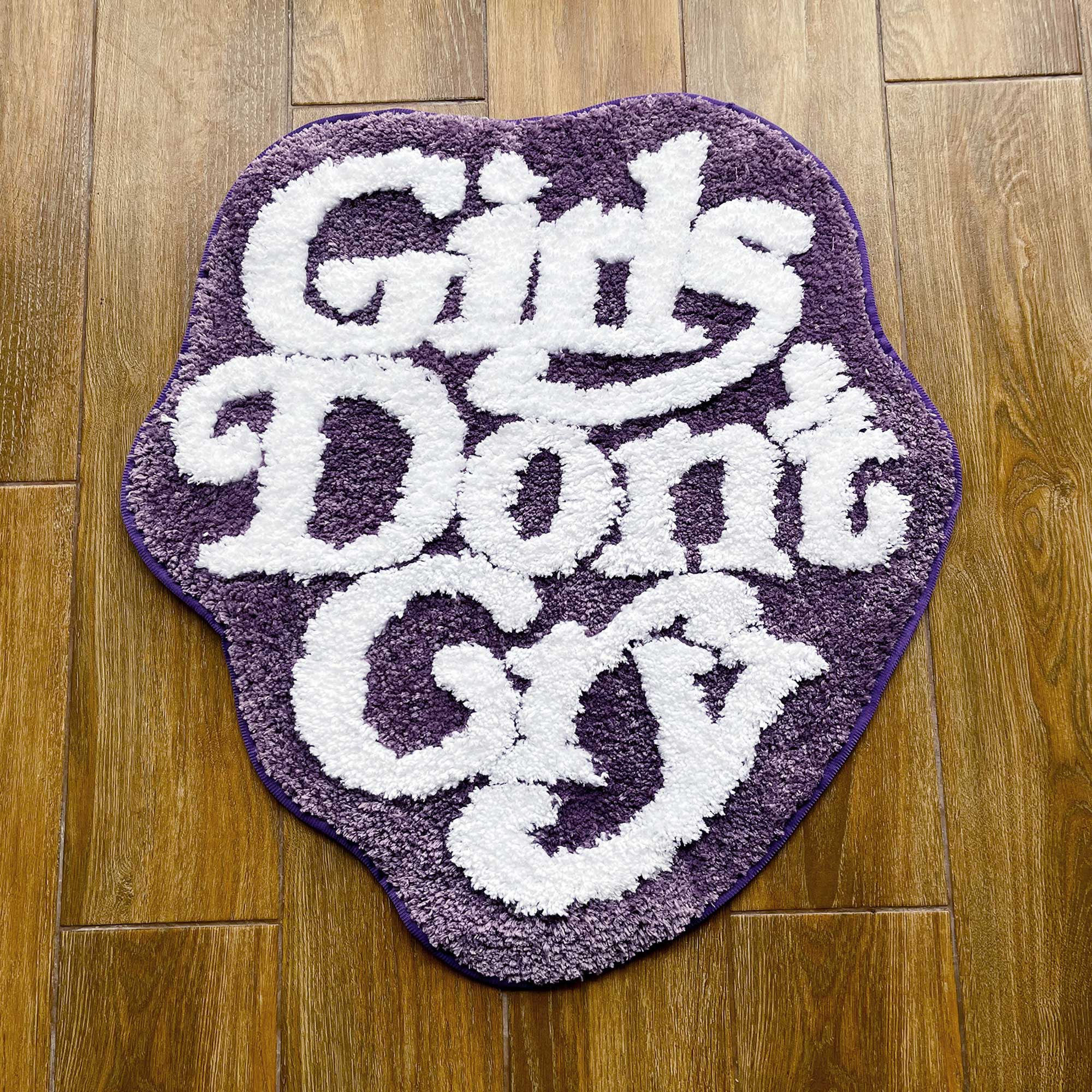 Tufted Girls Don't Cry Rug