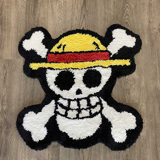 Tufted Rug One Piece Jolly Roger Rug Front