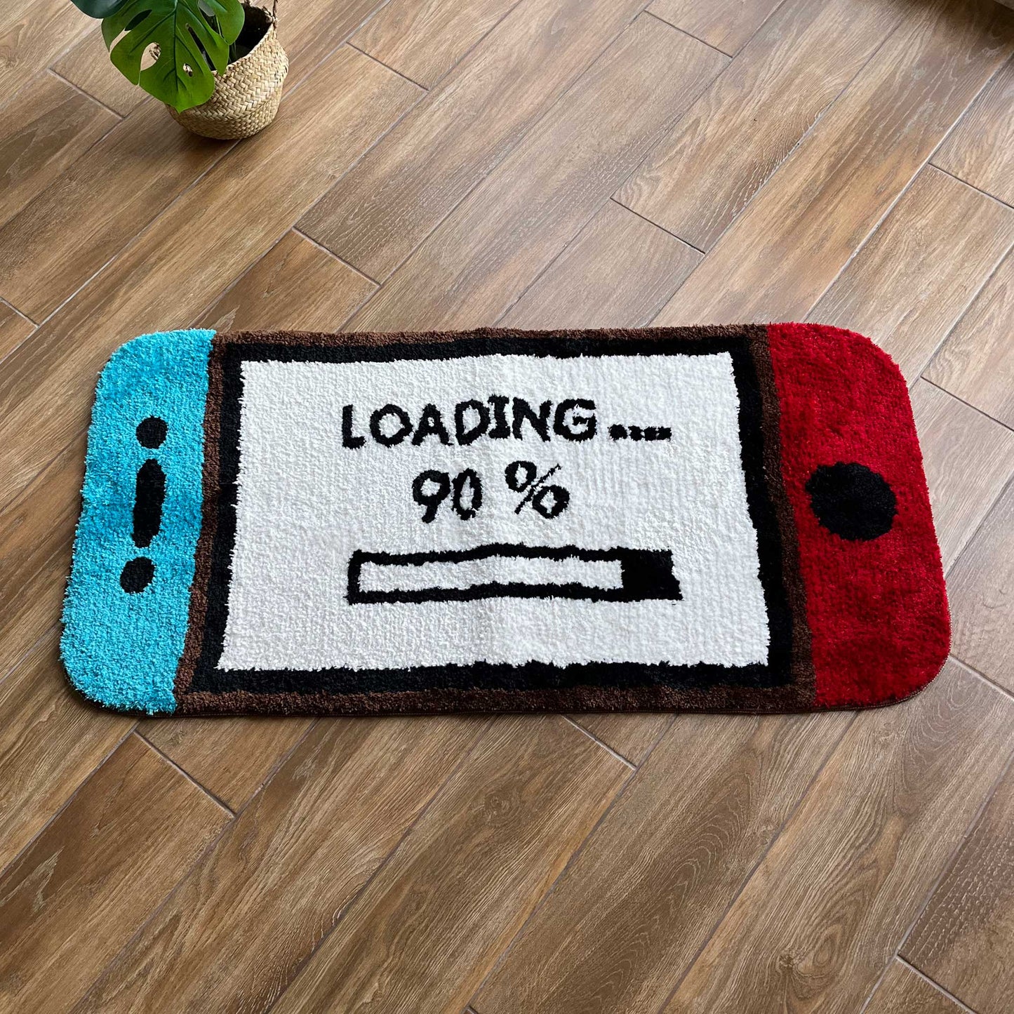 Tufted Rug Nintendo Switch Rug Front