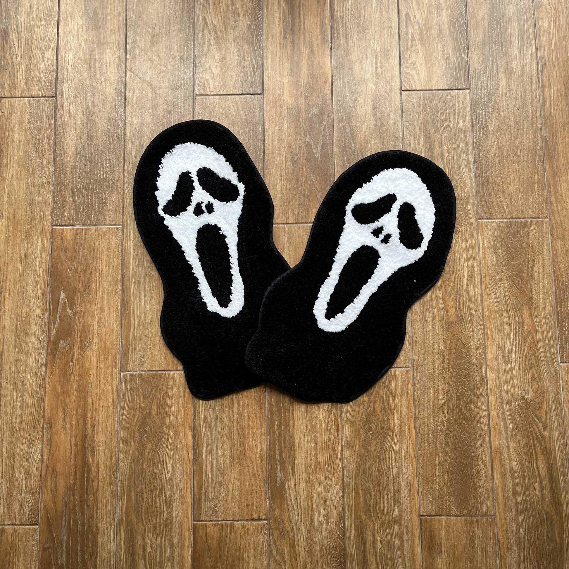 Tufted Rug Scream Ghostface Rug Front Two Sizes