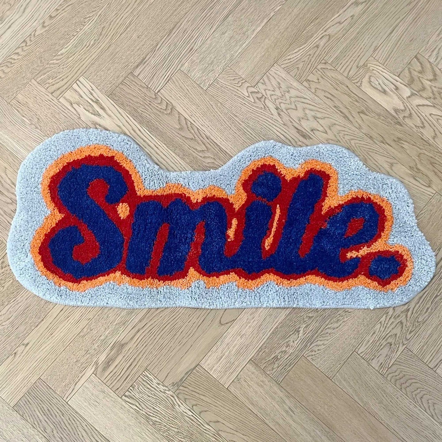 Tufted Rug Smile Rug Front