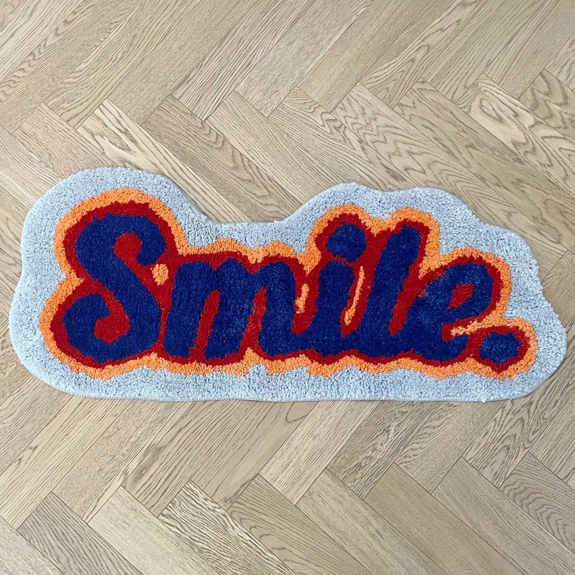 Tufted Rug Smile Rug Front