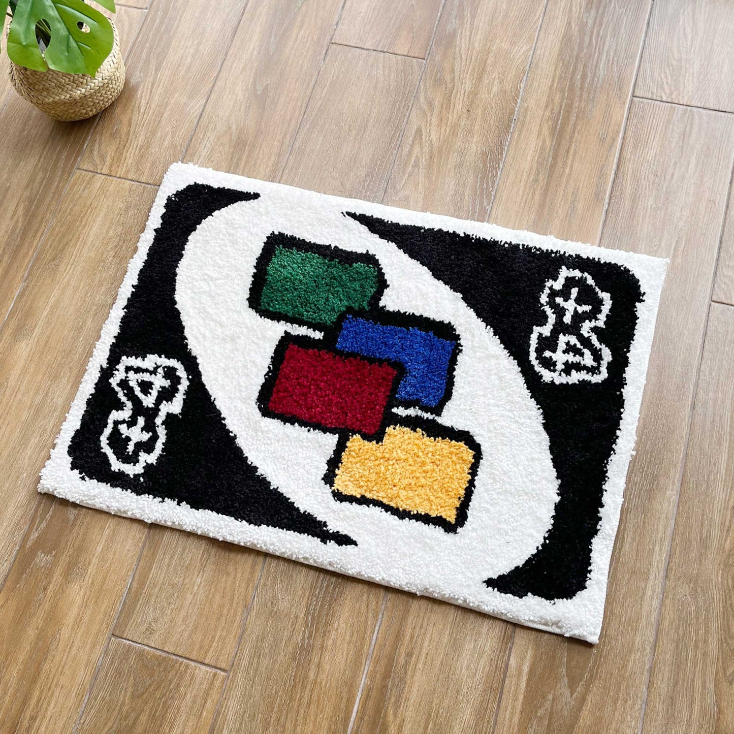 Tufted Rug +4 UNO Card Rug Front 