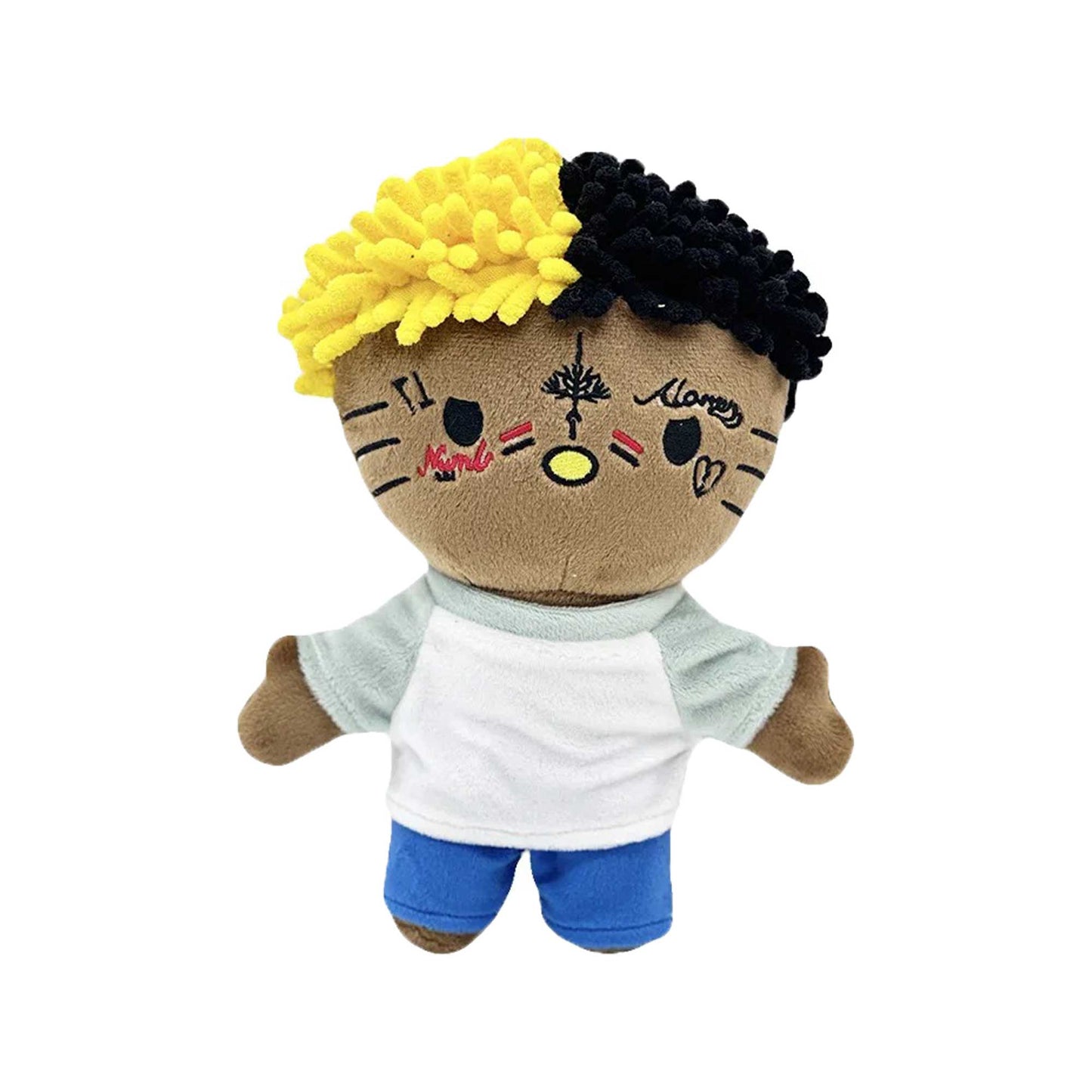 Hello Kitty XXXTentacion Rapper Artist Plush Front